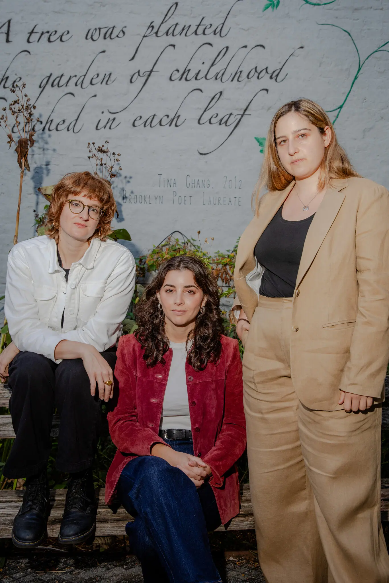 From left, Natasha Westheimer, Simone Zimmerman and Liya Rechtman. The three became friends while living in Jerusalem and Tel Aviv. Now none of them identify as Zionists.