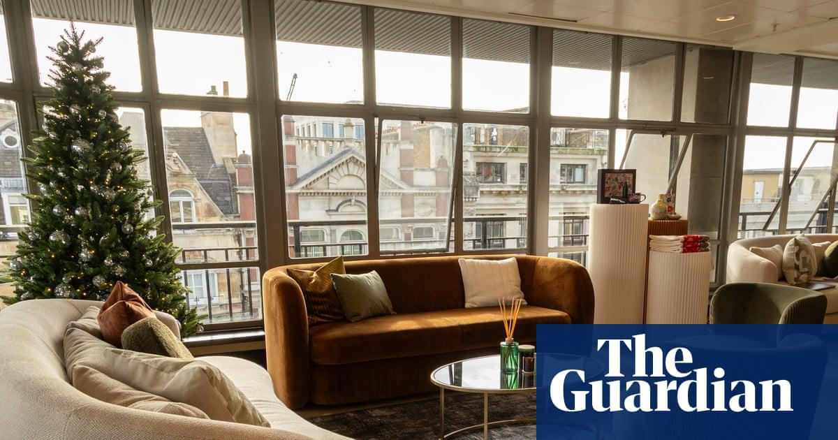 The VIP lounge at John Lewis’s Oxford Street store. The company said the space will be ‘a moment of serenity’.