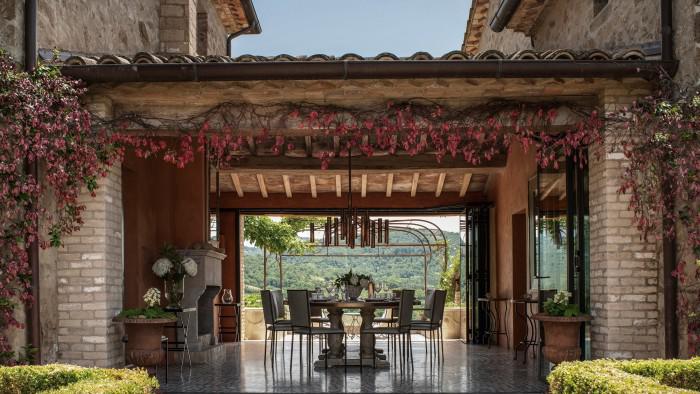 The modern homes hidden inside ancient ruins