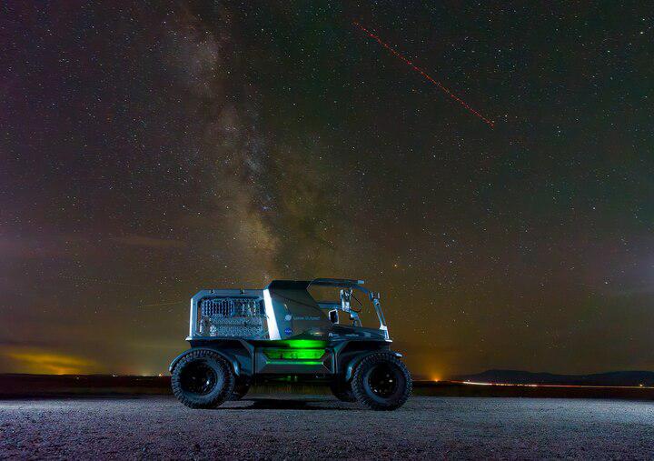 Lunar Outpost’s Eagle is one of three designs in the running to be NASA's new moon rover.