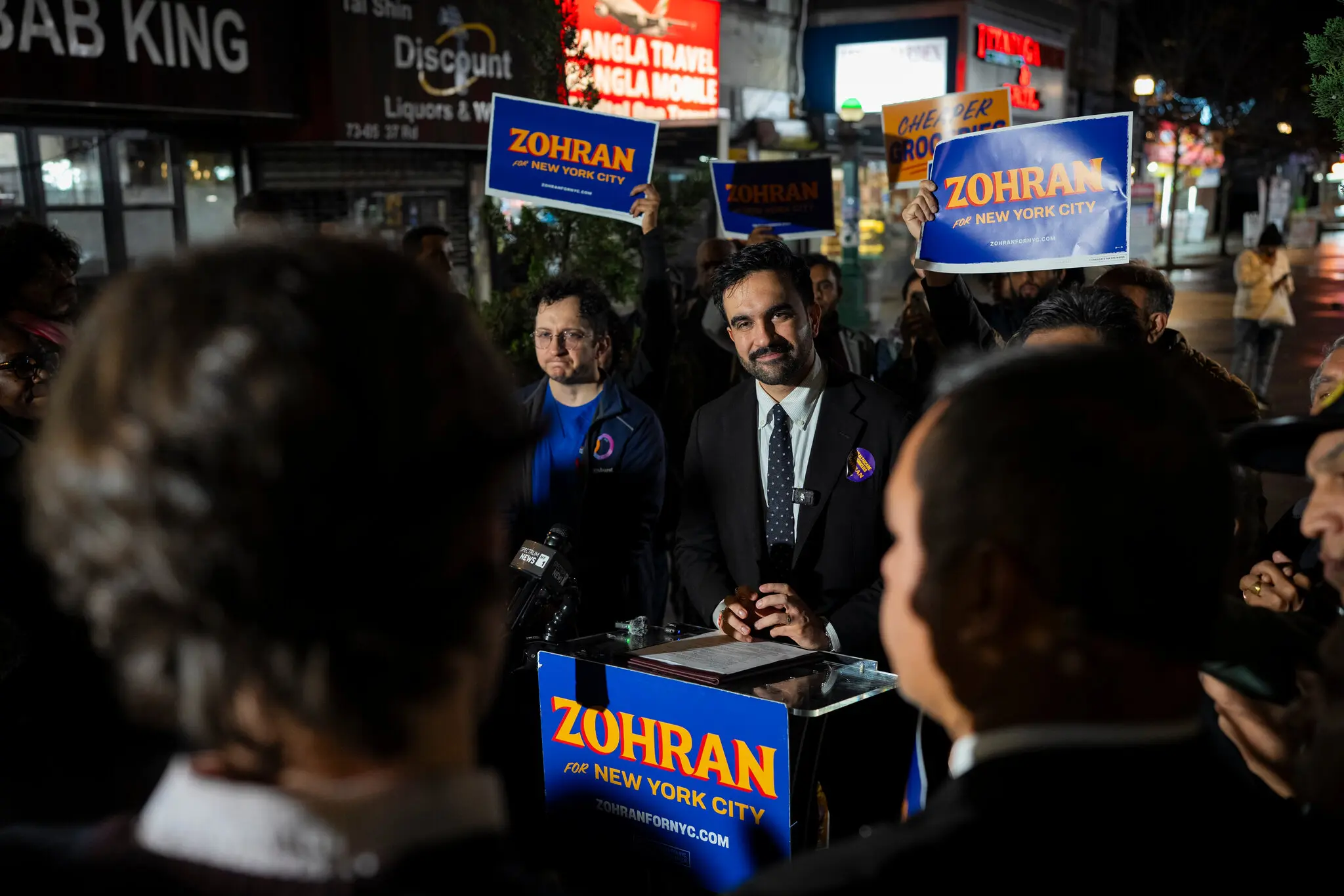 Zohran Mamdani has won over many New Yorkers with a hopeful message that he has conveyed at atypical times and places, like at midnight in Queens last week.
