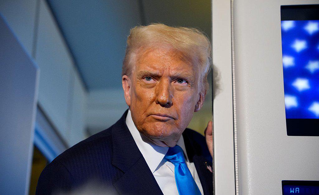 While Obama campaigned in New Jersey and Virginia, Trump did tele-town halls