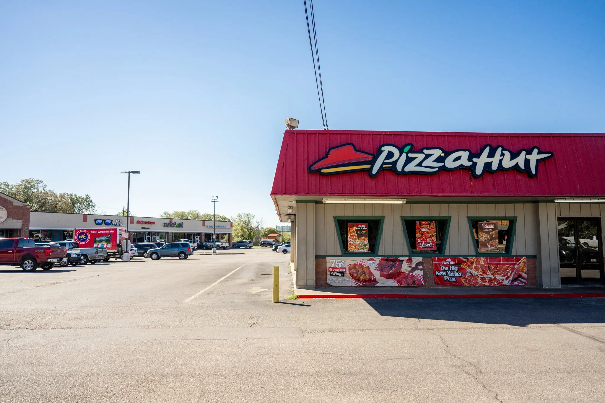 A Pizza Hut outlet in Austin, Texas, in 2023. The restaurant’s parent company has spent years trying to reinvent and reinvigorate the chain.