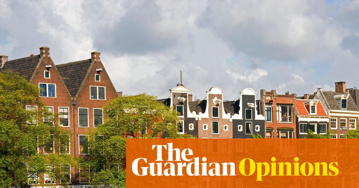 Houses along the Amstel River in Amsterdam. House prices in the Netherlands have doubled in the past decade.