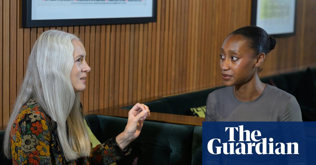 Models Dee O (left) and Danielle Mareka at the Everyman bar in King’s Cross, London.