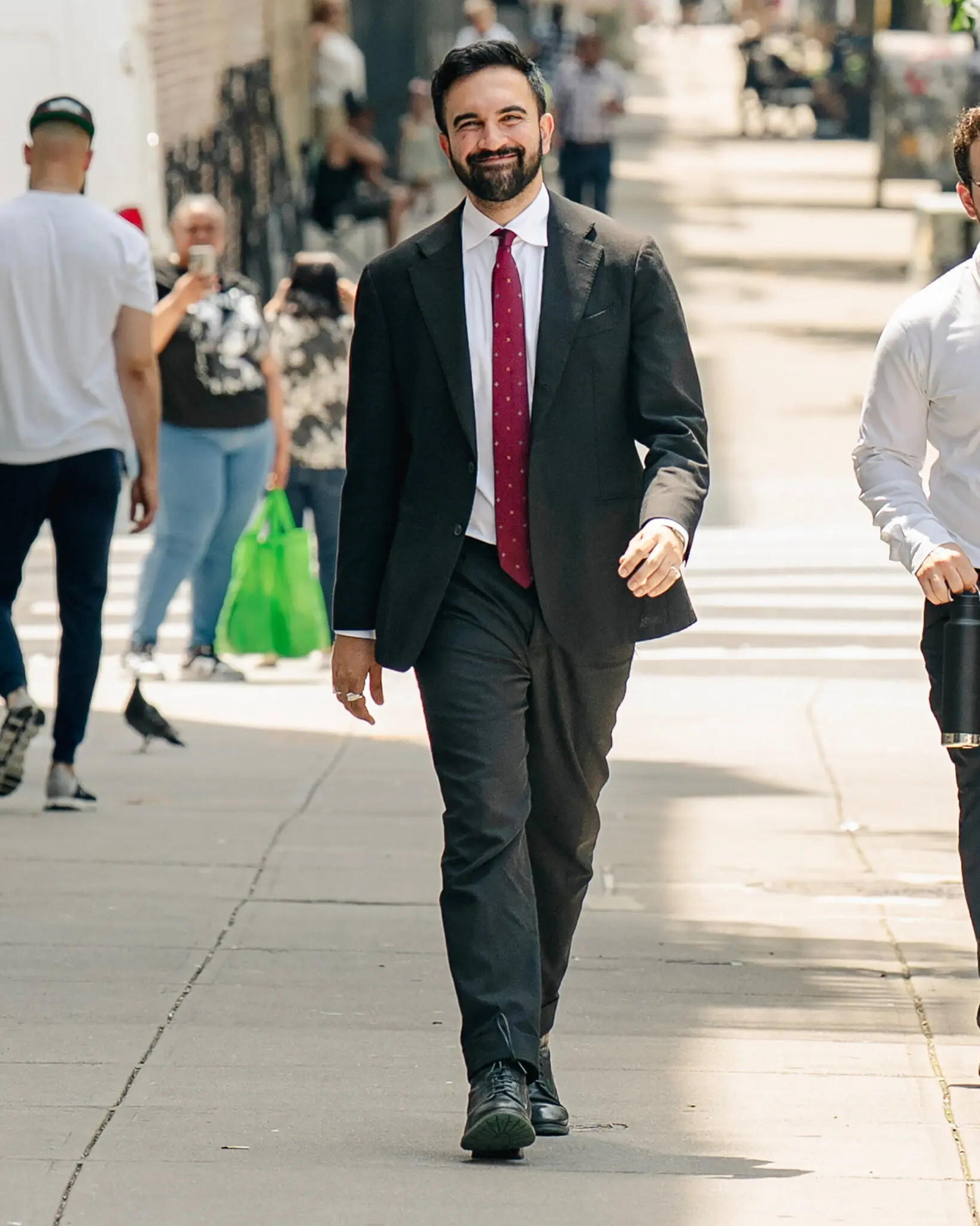 Zohran Mamdani Is New York’s First Millennial Mayor. You Can Tell by His Suit.