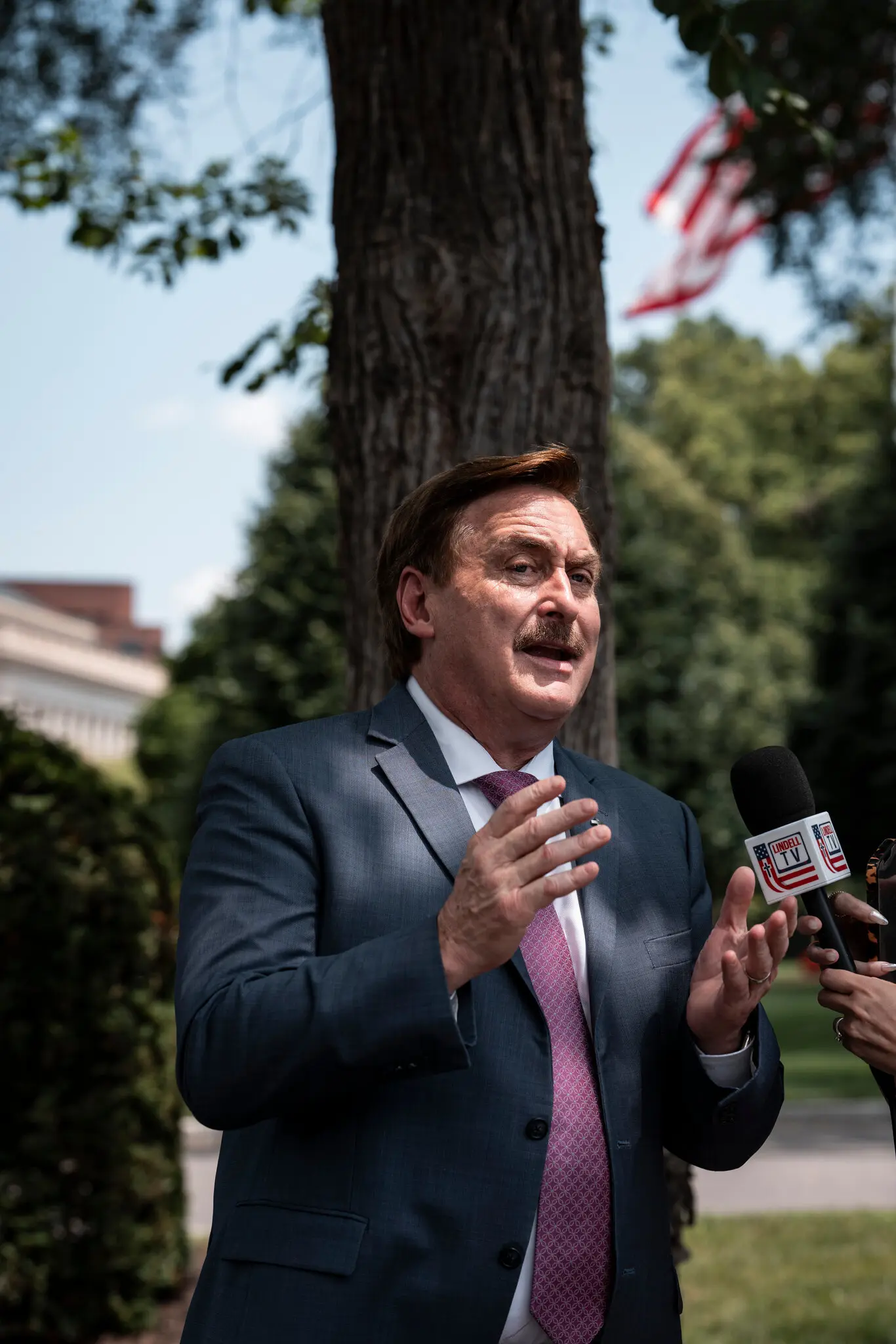 “We’re going to make them proud,” Mike Lindell, the owner of LindellTV, said of the administration. His outlet supports the president and is among those that agreed to the Pentagon’s new press rules.