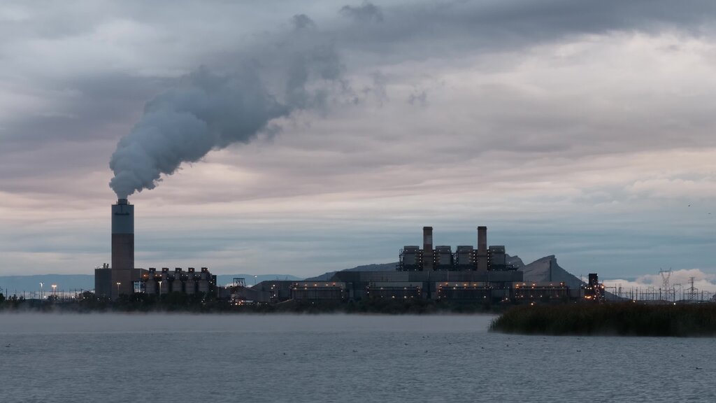 The Four Corners Power Plant is the last functioning coal-powered plant on the Navajo Nation.