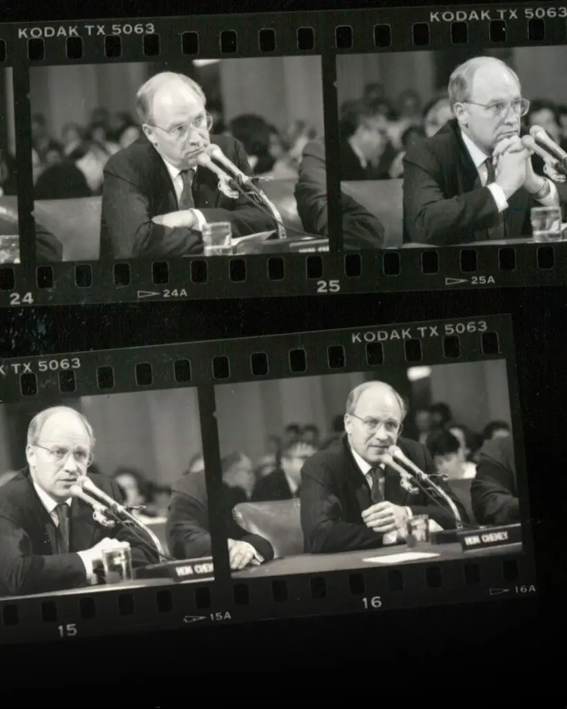 Dick Cheney in 1989, when he was secretary of defense.