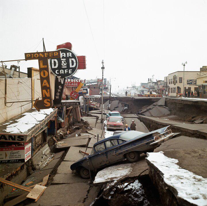 The Great Alaska Earthquake rocked Anchorage in 1964 and triggered tsunamis along the pacific northwest coast. Researchers suspect that these waves may have brought a dangerous fungus ashore on Vancouver Island, which infected humans decades later.