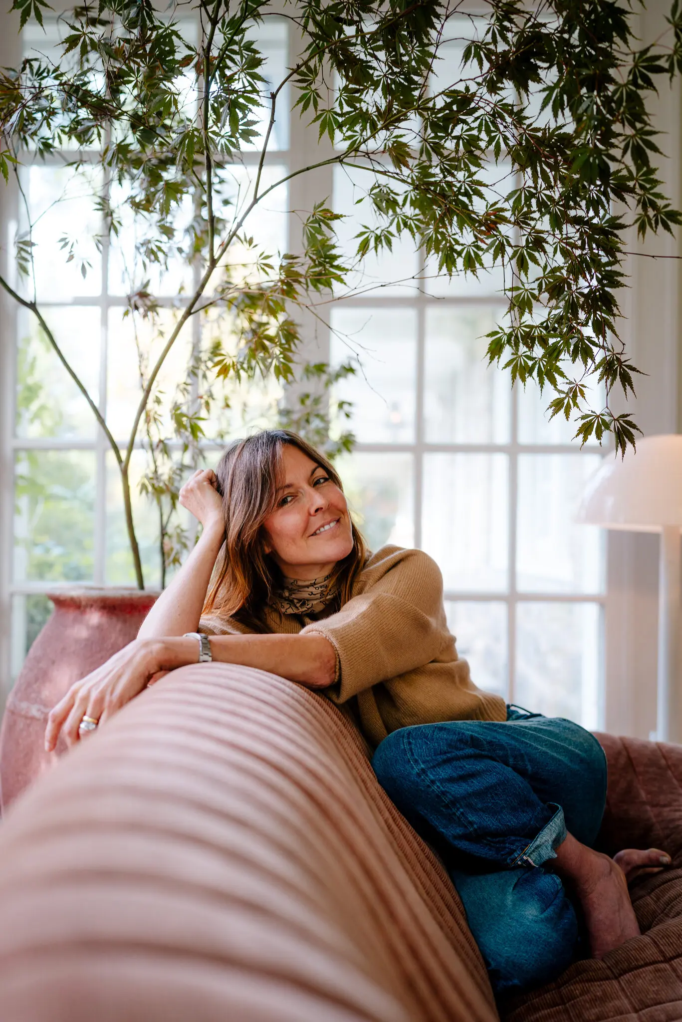 Leanne Ford wanted “simplicity of vision” for the sunroom of the historic cottage where her family resides.