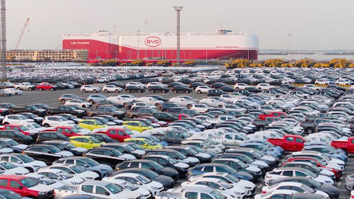 BYD’s February sales fall by most since pandemic