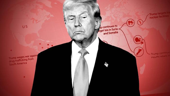 In charts: how Donald Trump became a military interventionist