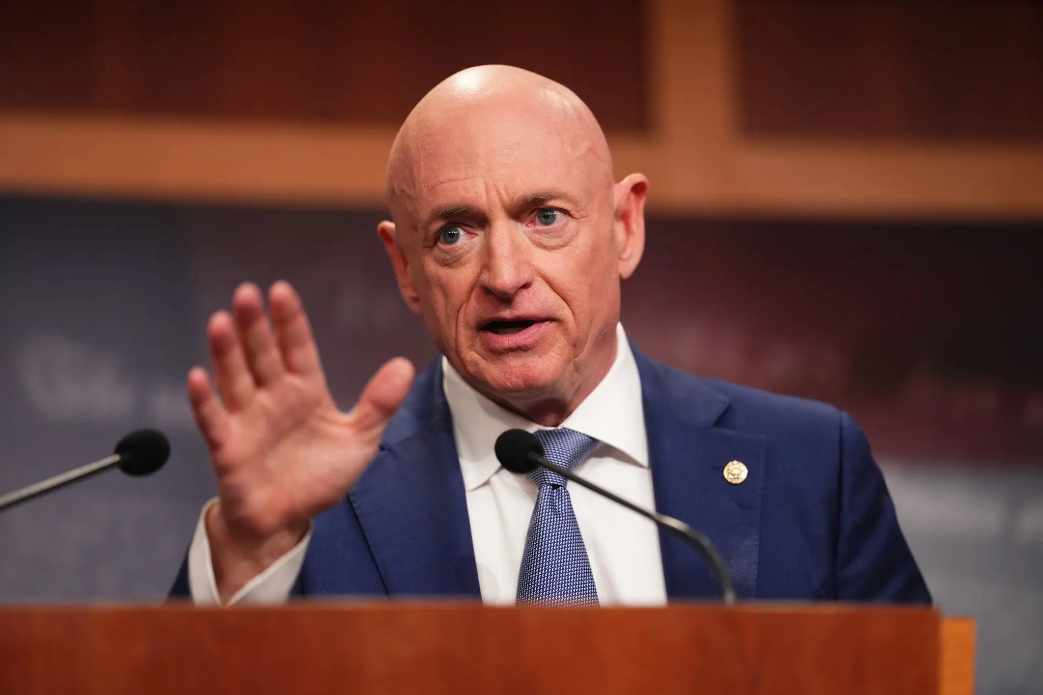 “We can’t allow Iran to get a nuclear weapon,” said Senator Mark Kelly, who had a more tempered opinion on President Trump’s Iran attack.