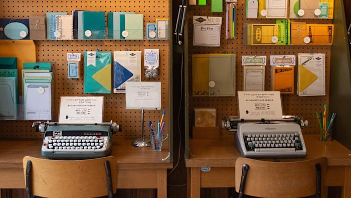 If Wes Anderson did a stationery shop...