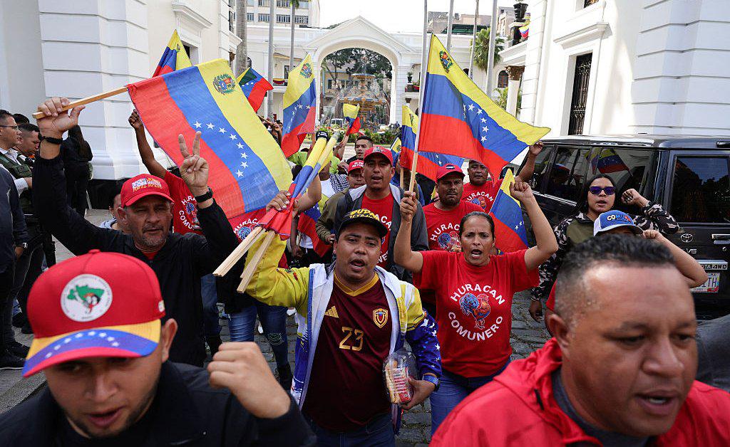 Across Washington, politicians, diplomats and scholars ares struggling to describe what the U.S. is doing in Venezuela