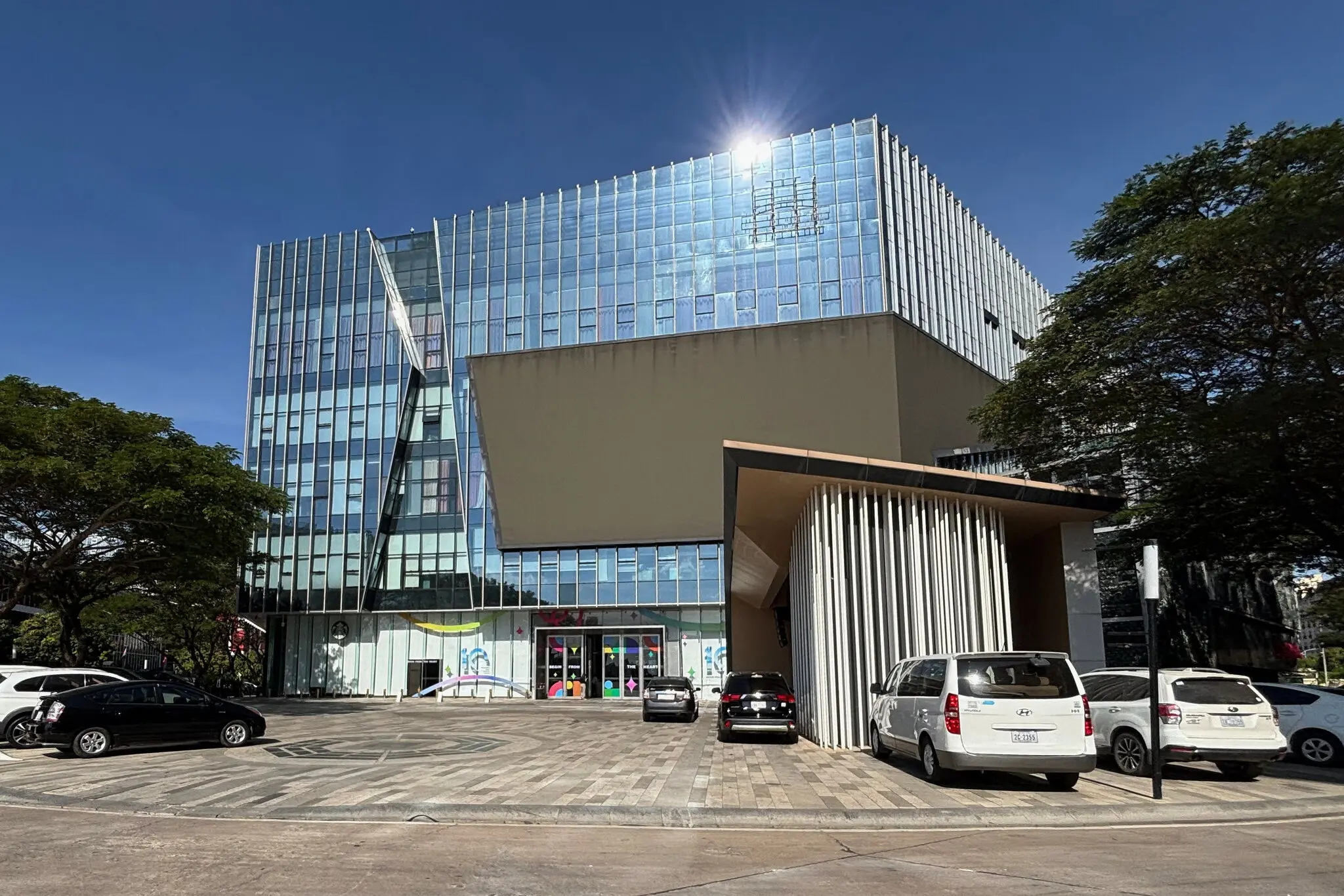 A building in Phnom Penh, Cambodia, listed on the website of Prince Holding Group as its headquarters, on Thursday. The company has been accused by U.S. prosecutors of operating cyberscams.