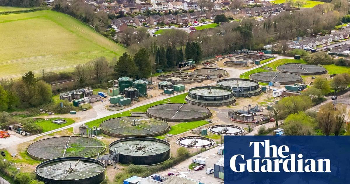 The Louds Mill sewage treatment works at Dorchester in Dorset, owned by Wessex Water.