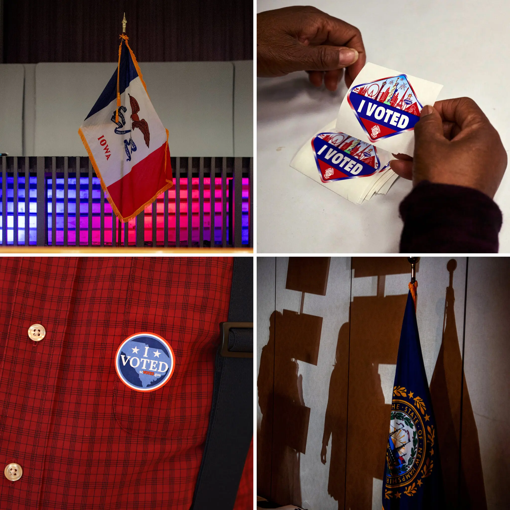 Iowa, Nevada, South Carolina and New Hampshire are all angling for positions at or near the front of the Democratic presidential primary calendar in 2028.