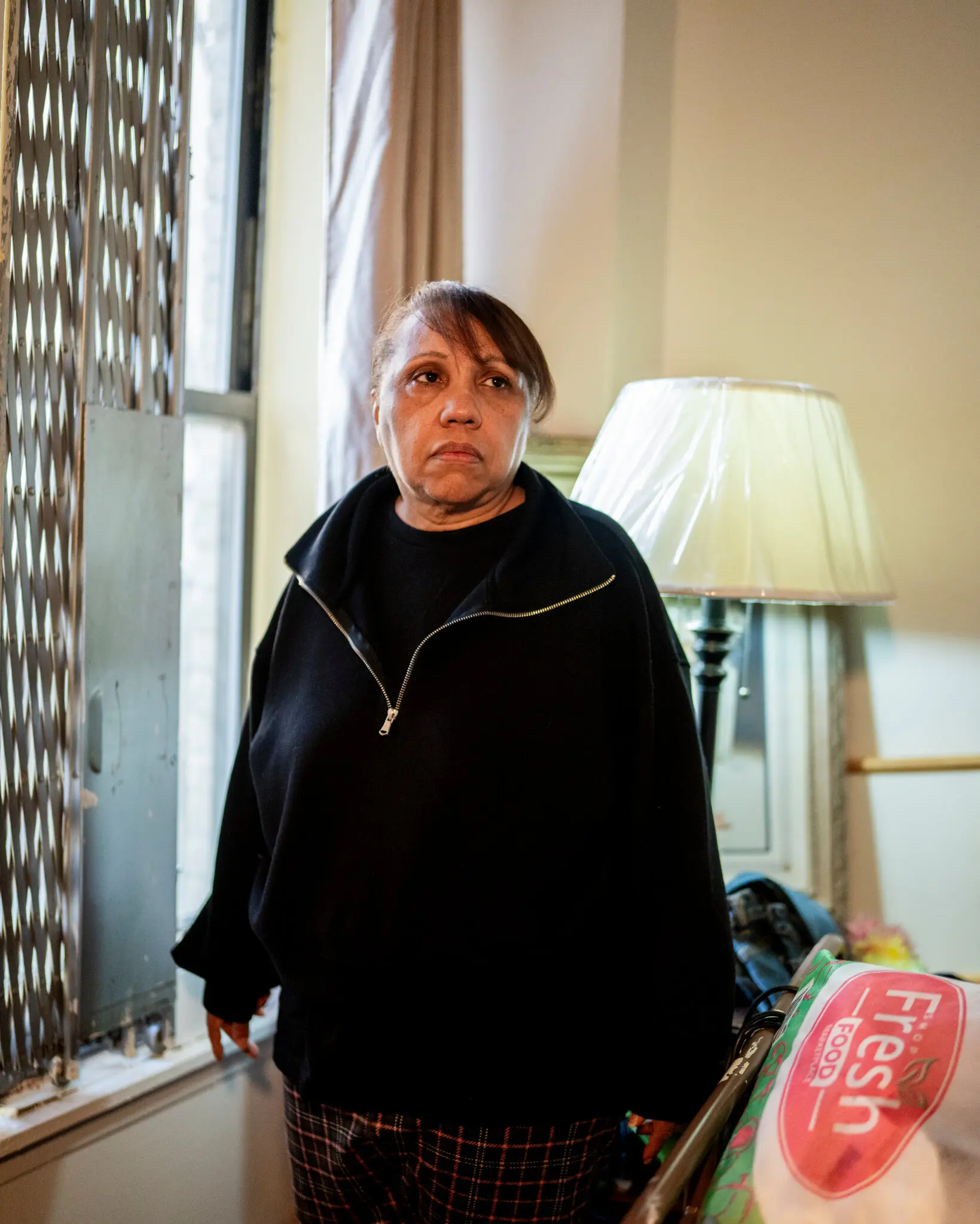 Mercedes Escoto, 67, said it is sometimes so cold in her Bronx apartment that she can see her breath indoors.