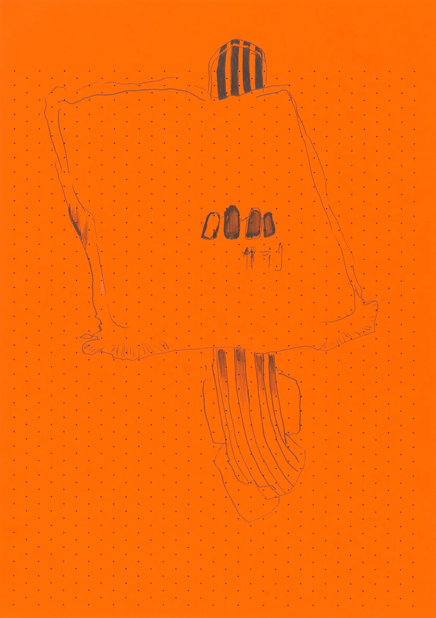 Trisha Donnelly, “Untitled,” 2018, pencil on paper. A sense of electricity and enigma permeates her show at the Drawing Center in SoHo.