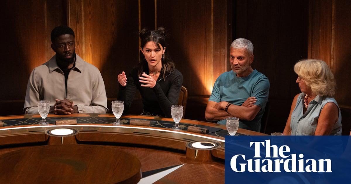 Don’t panic! No spoilers here … The Traitors at the round table.