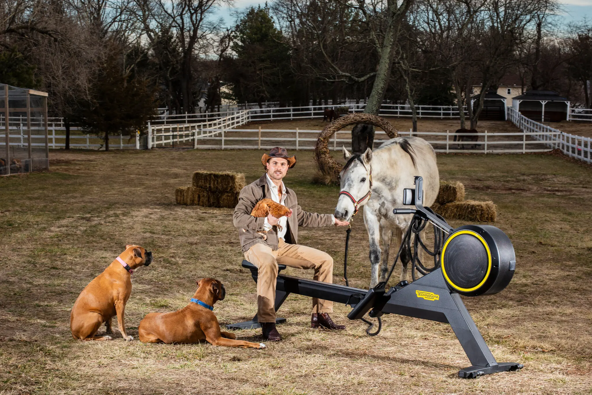 Devon Levesque at Sweet Honey Farm in Marlboro, N.J.