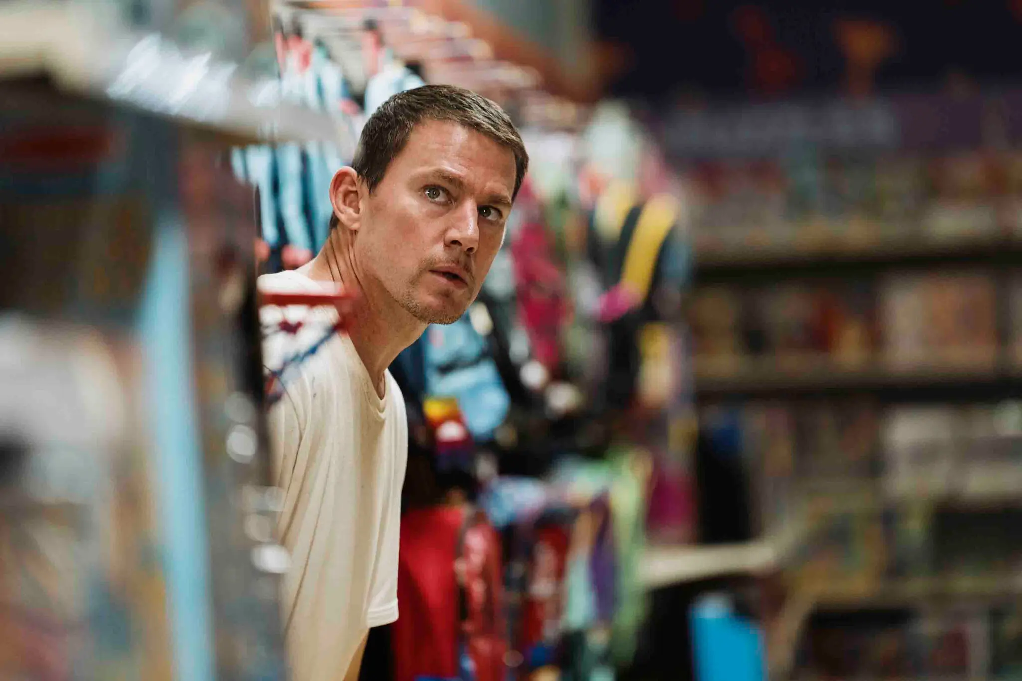 Channing Tatum in “Roofman.”