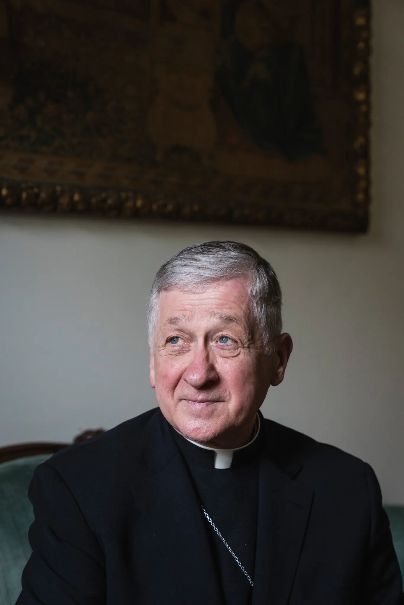 Cardinal Blase Cupich said in an interview that, among his fellow cardinals, there was “a sense of alarm about the way things were going in the world.”