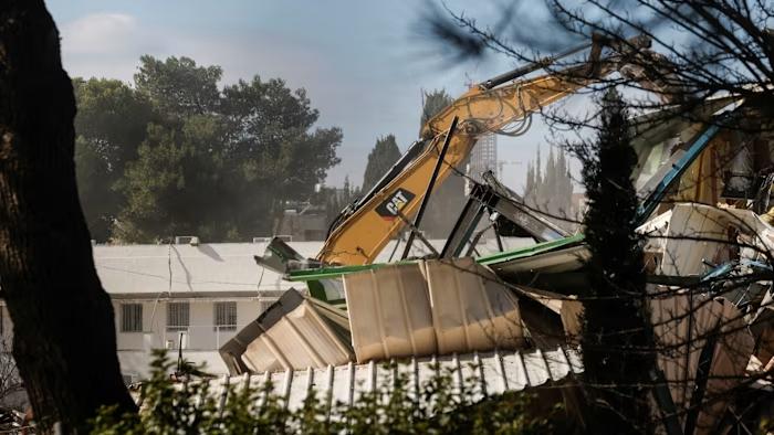 Israel bulldozes UN agency for Palestinian refugees