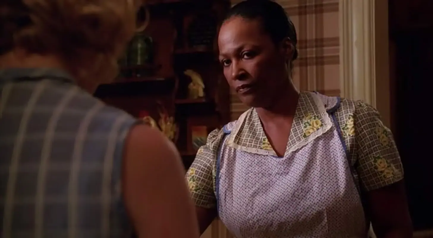 As the Draper family’s housekeeper, Carla (Deborah Lacey) was a witness to, and a kind of silent judge of, their petty dramas.