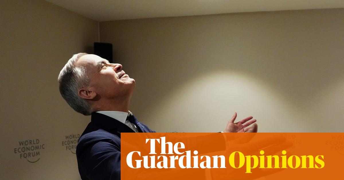 Mark Carney, prime minister of Canada, at the World Economic Forum, Davos, Switzerland, 20 January 2026.