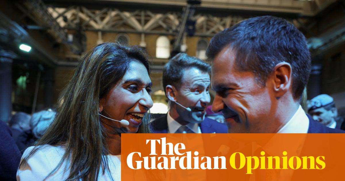 Suella Braverman and Robert Jenrick at a Reform UK press conference in London on 26 January 2026.