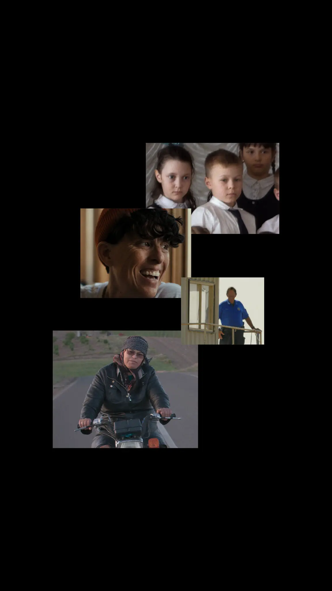 From top, scenes from “Mr. Nobody Against Putin,” “Come See Me in the Good Light,” “The Alabama Solution” and “Cutting Through Rocks.”