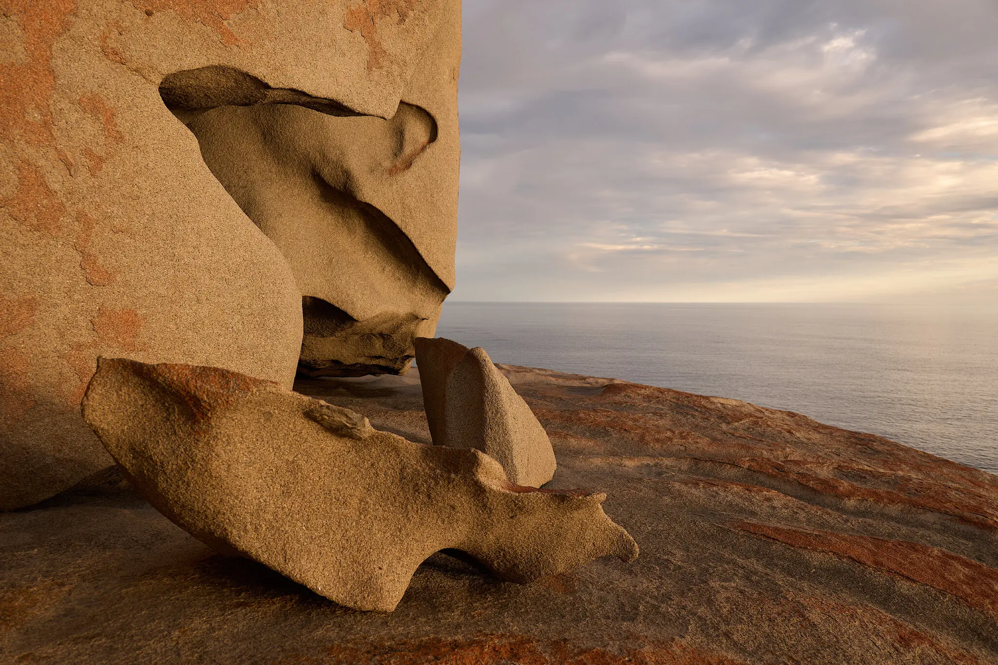 The Remarkable Rocks, an otherworldly assemblage of boulders in Flinders Chase National Park on Australia’s Kangaroo Island.