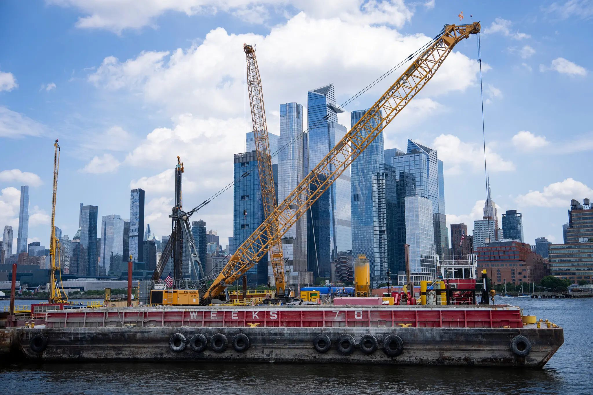 Work on the Gateway project, which sits at the center of the busy Northeast Corridor rail route, has been underway for more than a year.
