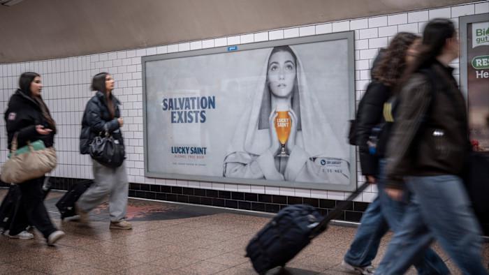 Craft advertising lifts Lucky Saint’s non-alcoholic beer