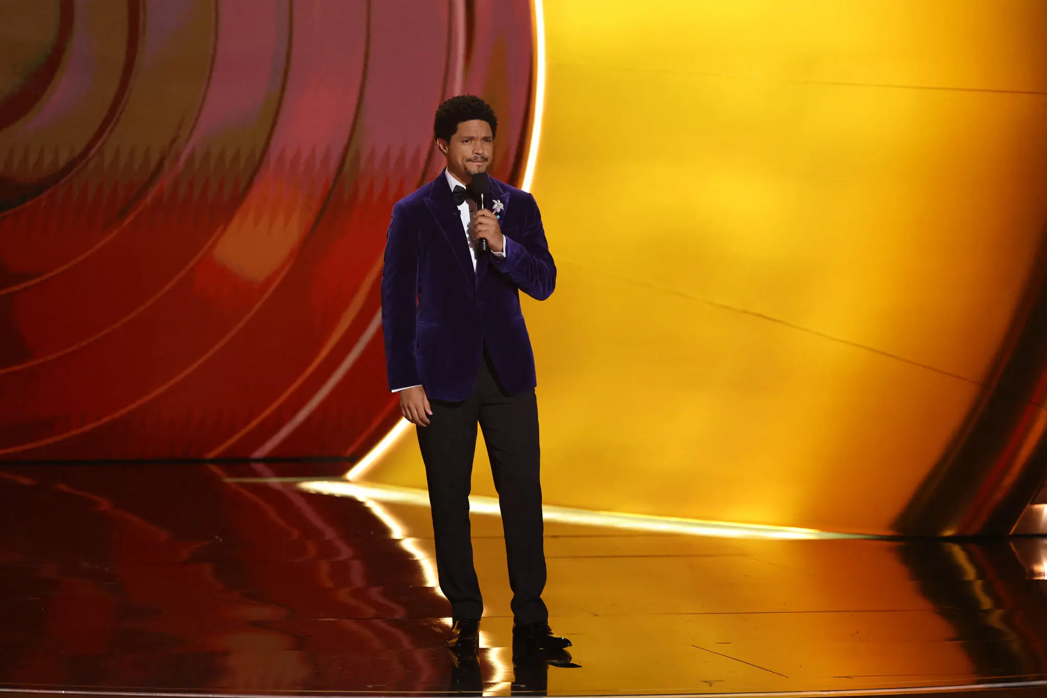 Trevor Noah onstage during the 68th Annual Grammy Awards in Los Angeles.