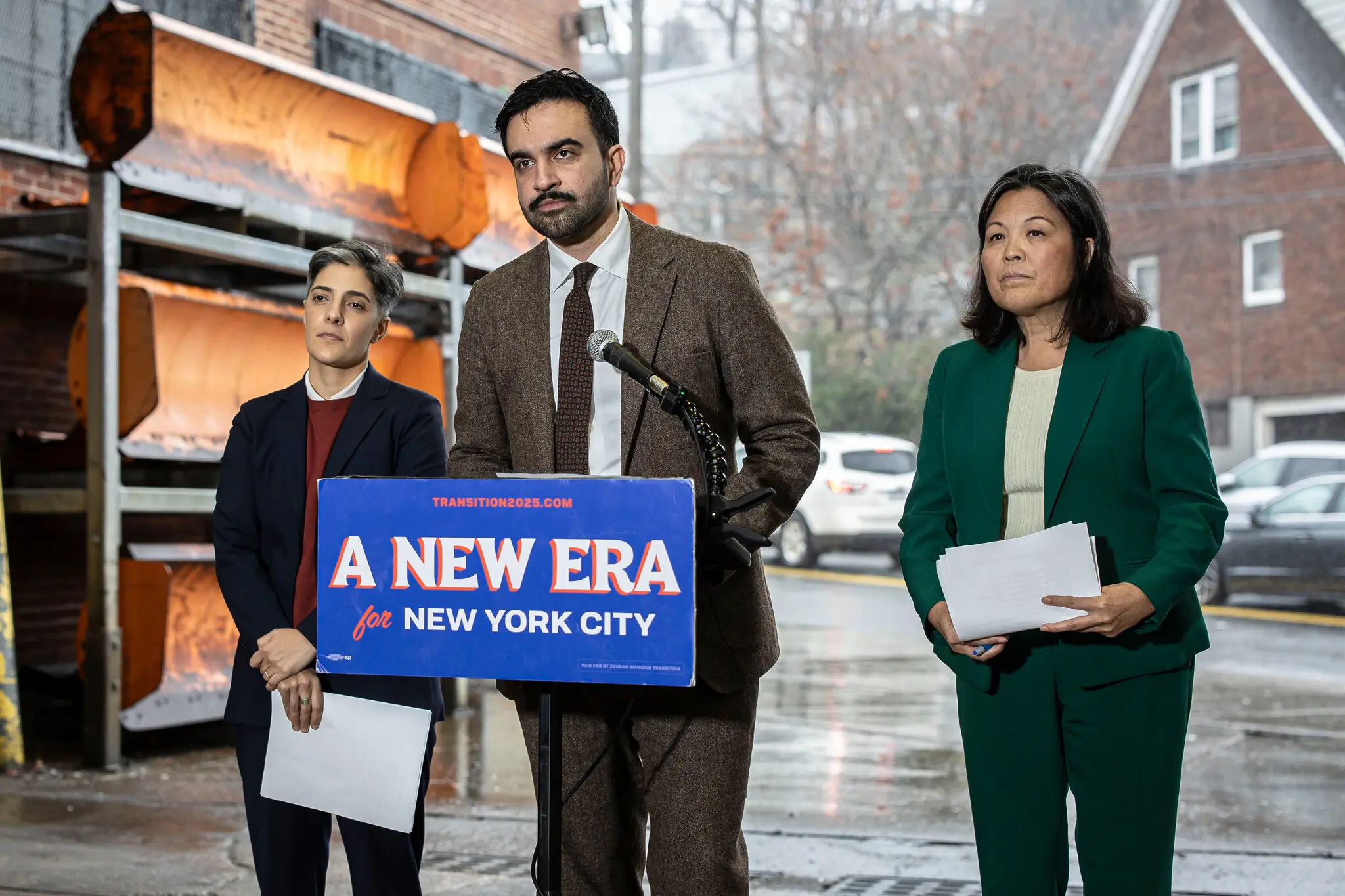 In December, Zohran Mamdani named Julie Su, right, as the city’s first ever deputy mayor for economic justice.