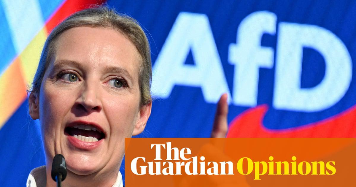 Alternative für Deutschland party co-leader Alice Weidel speaks after exit polls in the German general elections, Berlin, 23 February 2025.