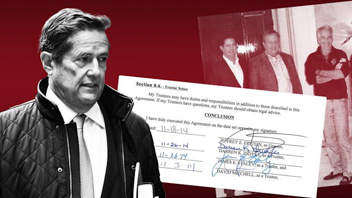 Epstein trustee document contradicts Jes Staley testimony