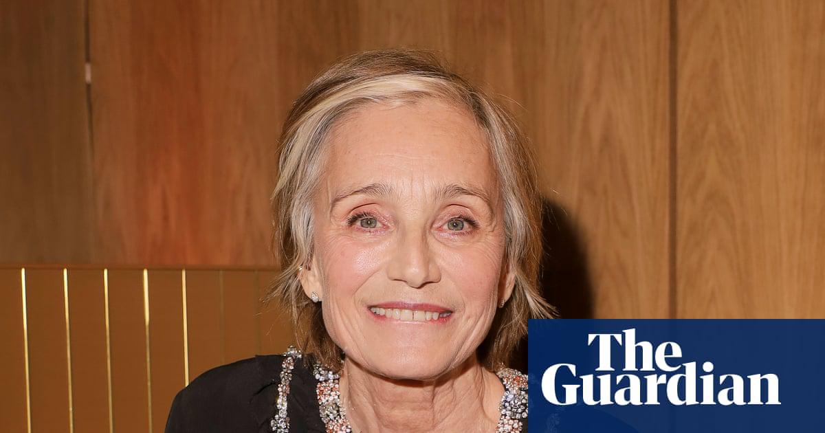 Kristin Scott Thomas received the leading light award at the Women's Prize for Playwriting ceremony in London.