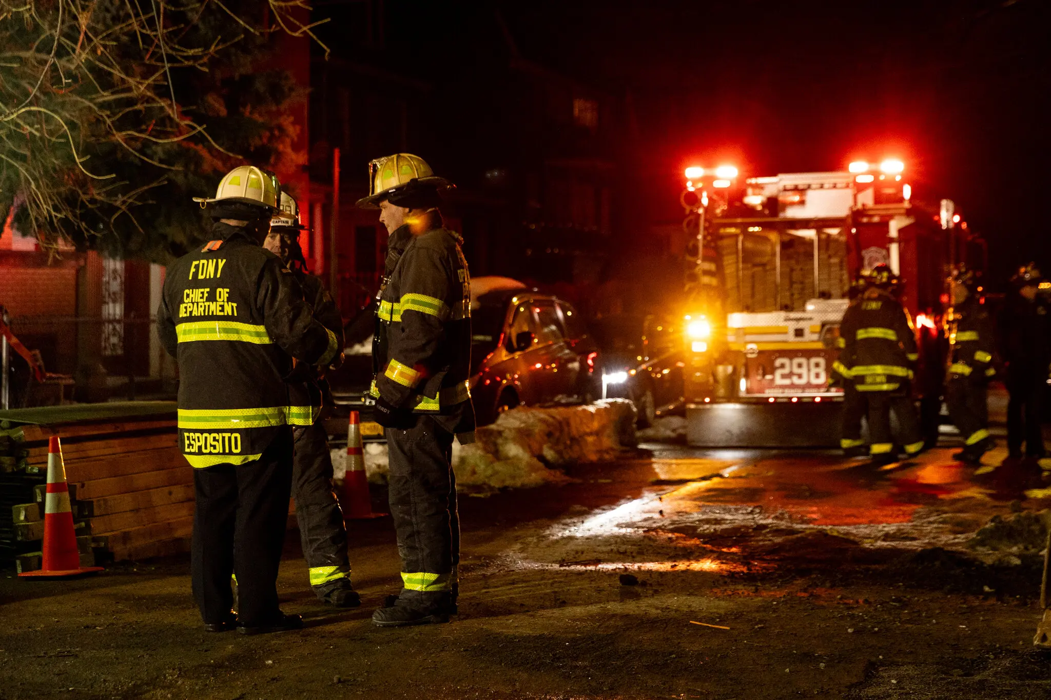 The mother and baby who died in a Queens fire lived in a basement that had not been certified for occupancy. Seven other residents and two firefighters were injured.