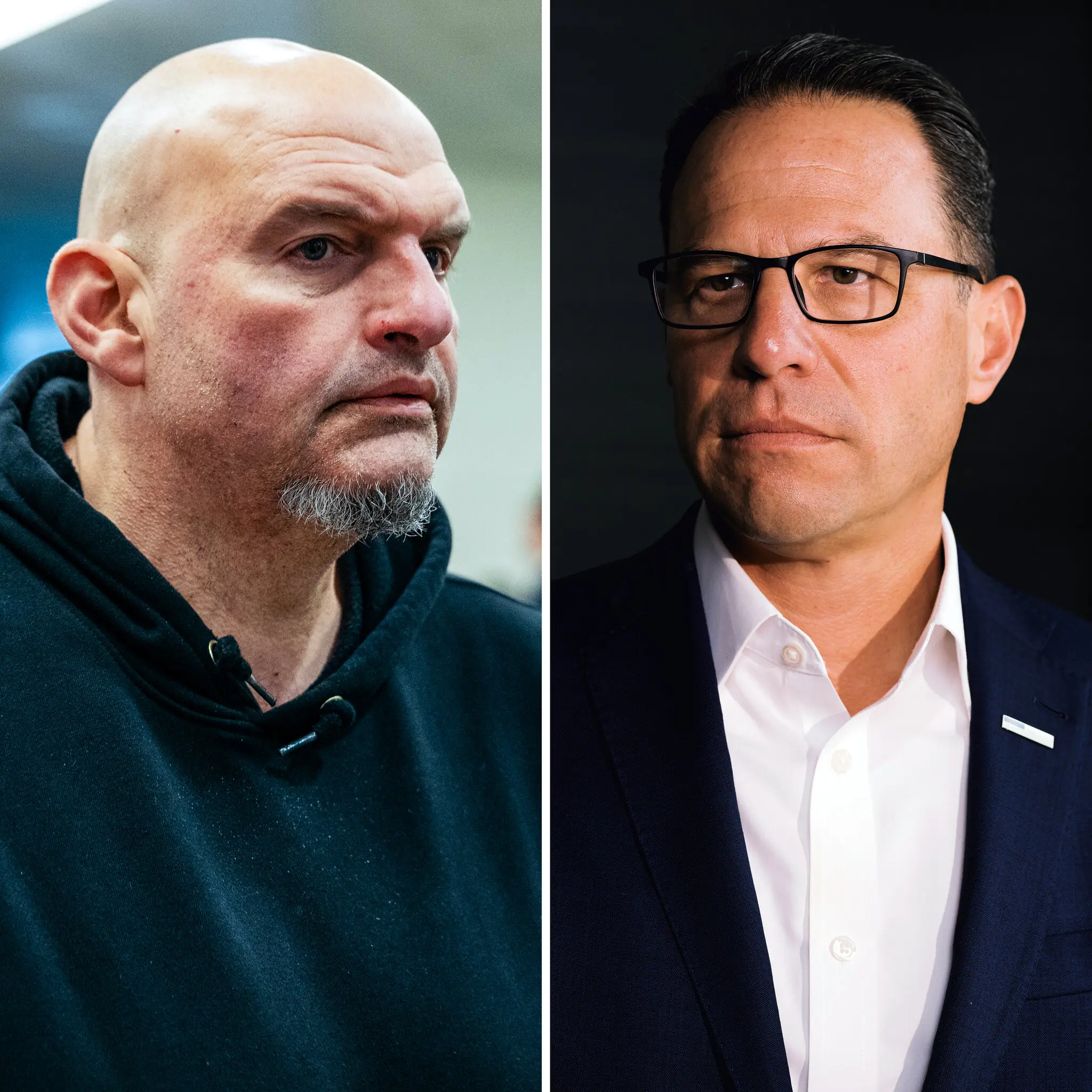 Senator John Fetterman and Gov. Josh Shapiro were both rising Democratic stars when they won their offices in 2022. Since then, their political trajectories have diverged.