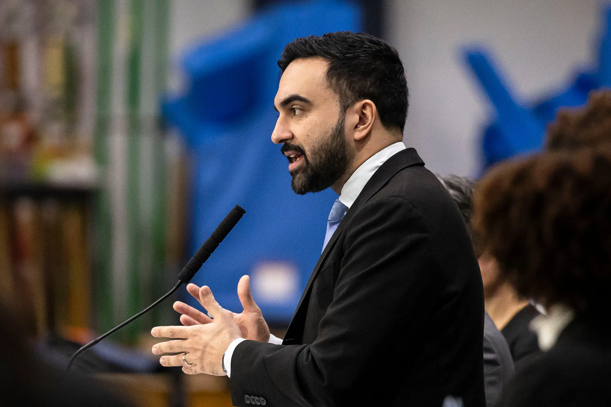 Mayor Zohran Mamdani wants Gov. Kathy Hochul to raise taxes on the wealthy, but he is being cautious on how he delivers that message.