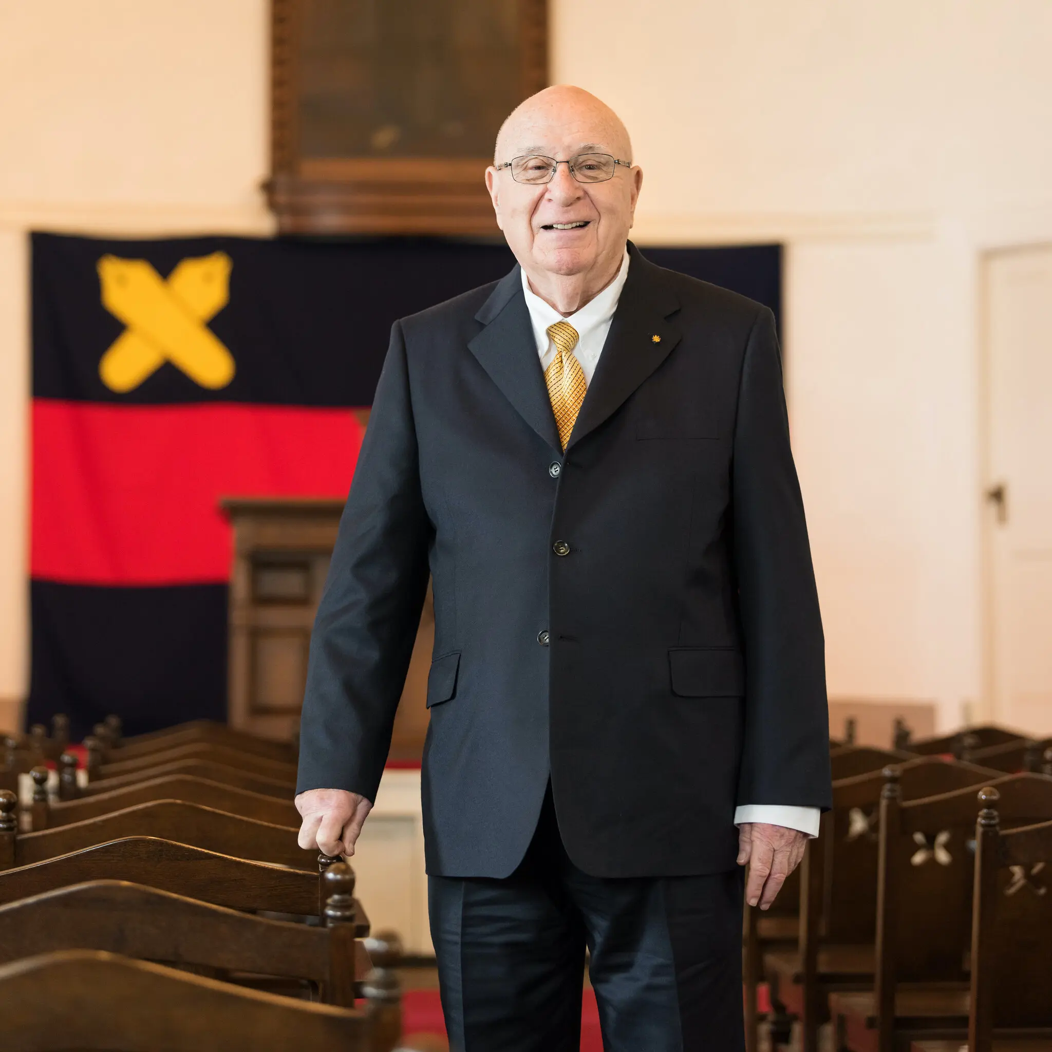 David J. Farber in 2020. He was described as “an early architect of the internet.”