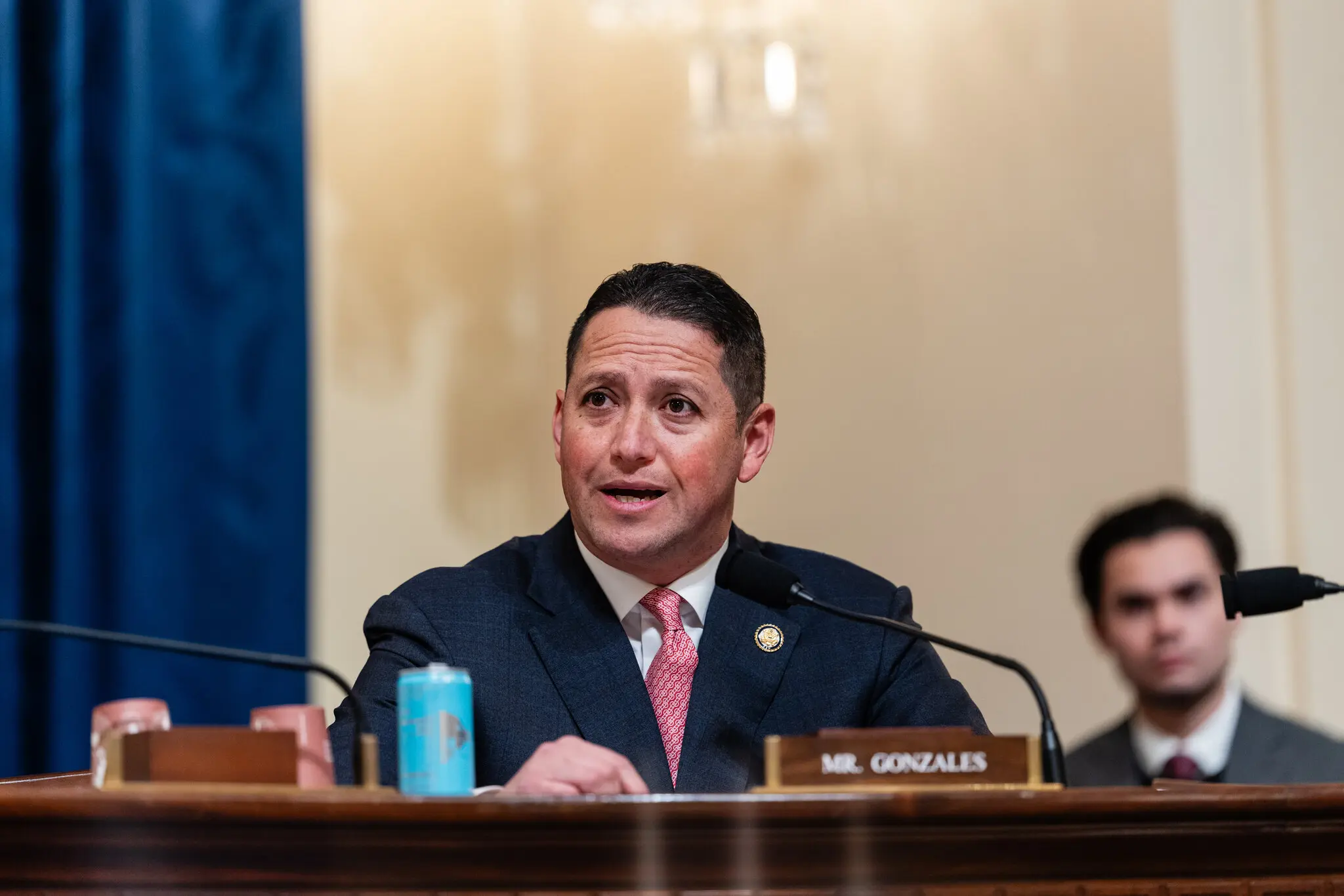 Representative Tony Gonzales in Washington this month.