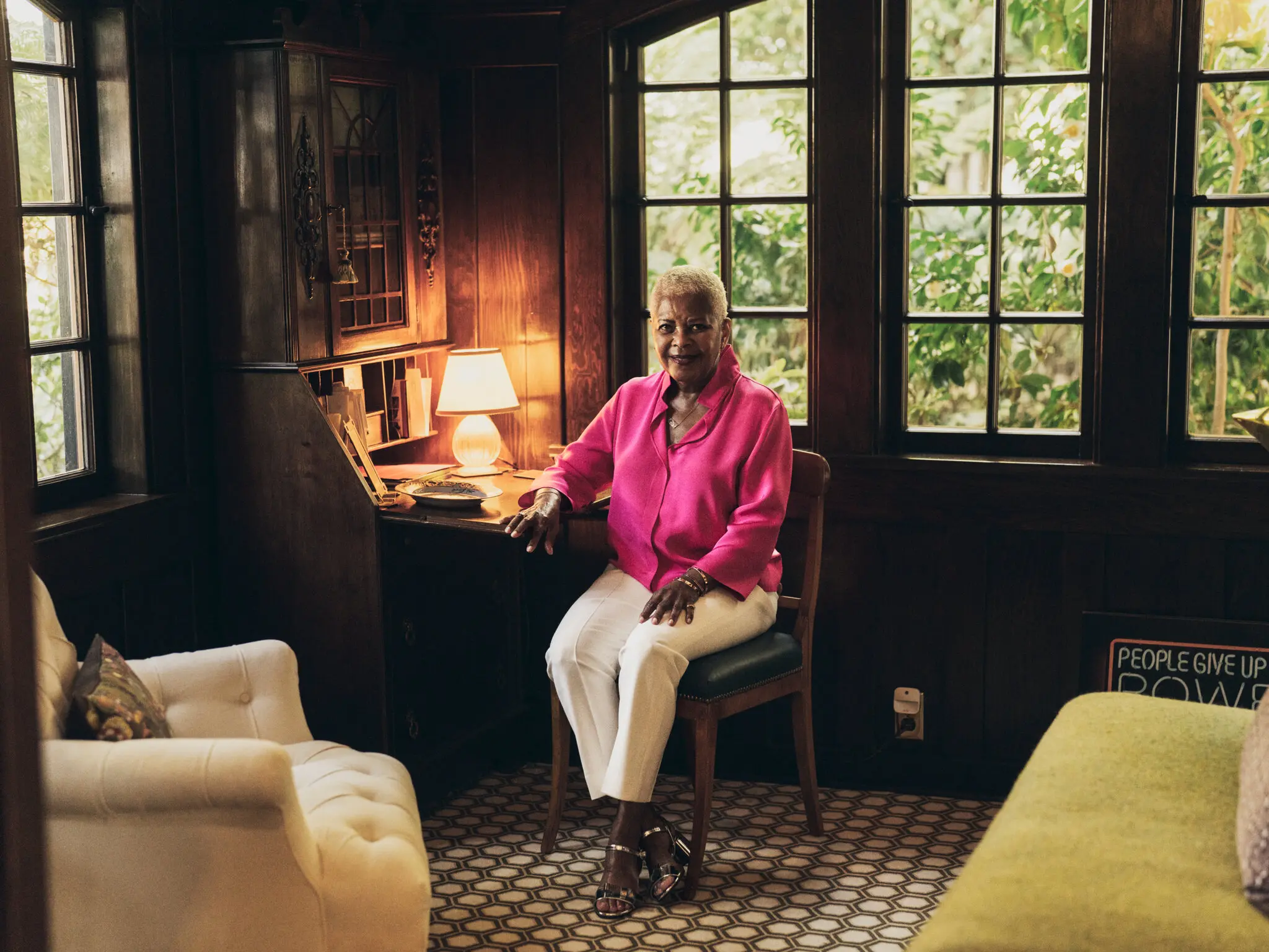 Eileen Harris Norton, an impassioned art collector, in her home in Los Angeles. She has spent decades building a collection of pieces by artists who would go on to become household names.