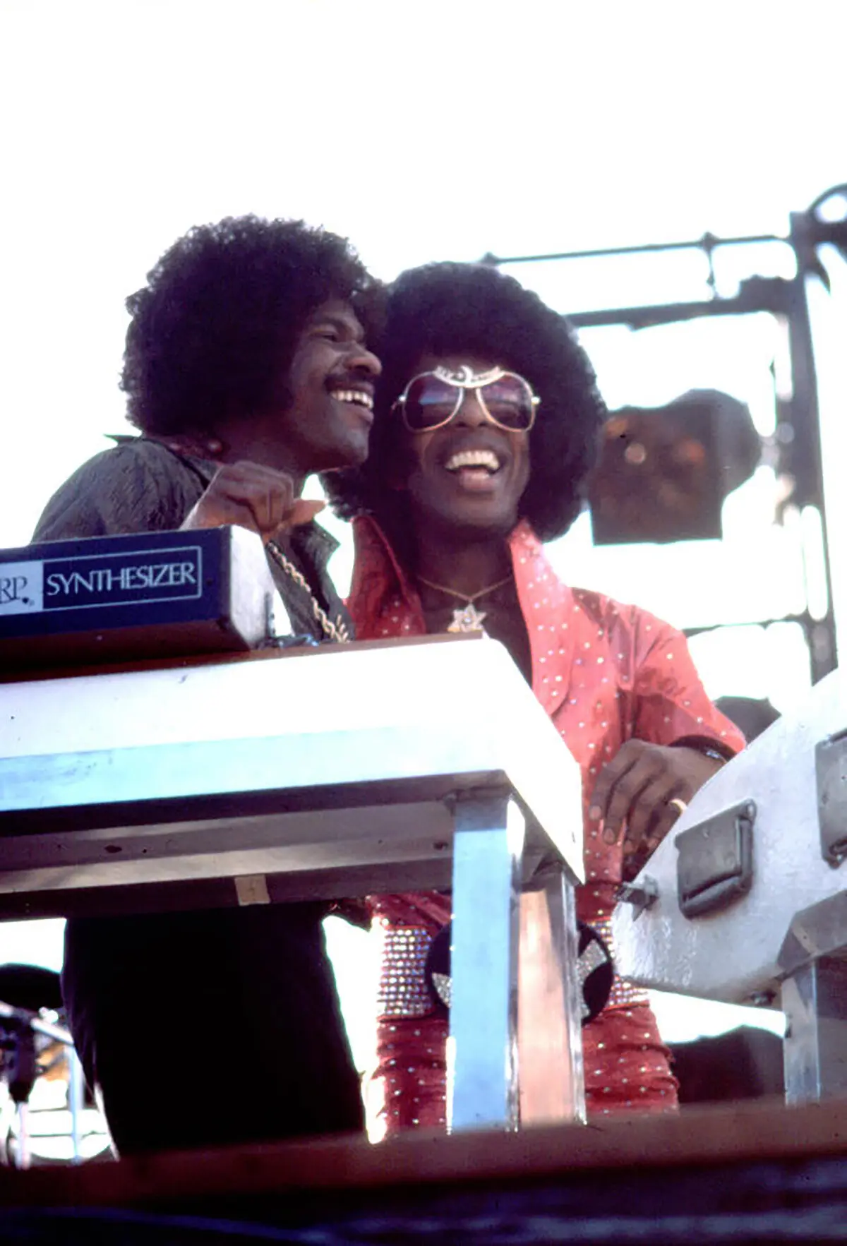 Billy Preston and Sly Stone in “Billy Preston: That’s the Way God Planned It.”